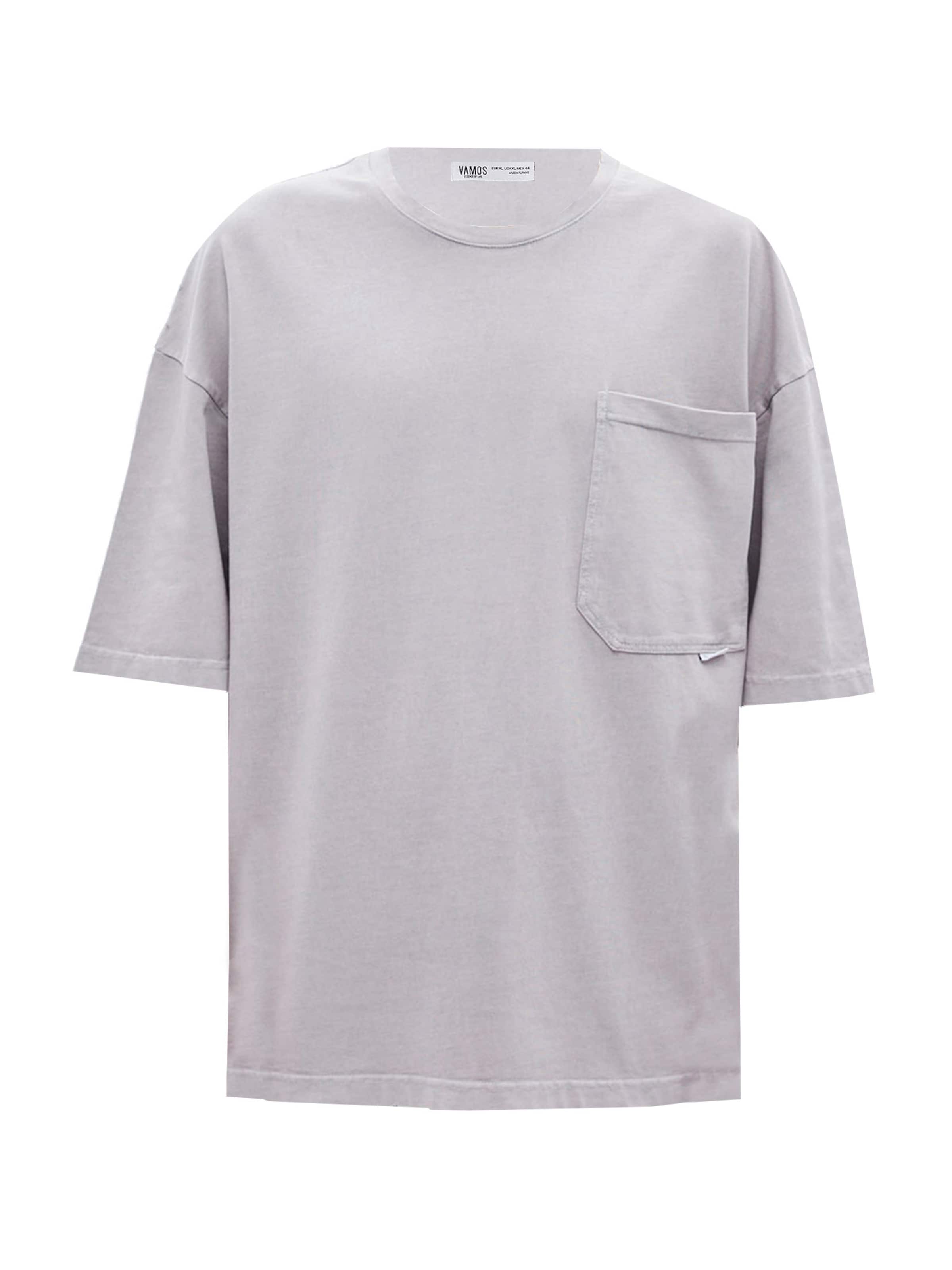 Maglietta di VAMOS CLO in grigio: frontale