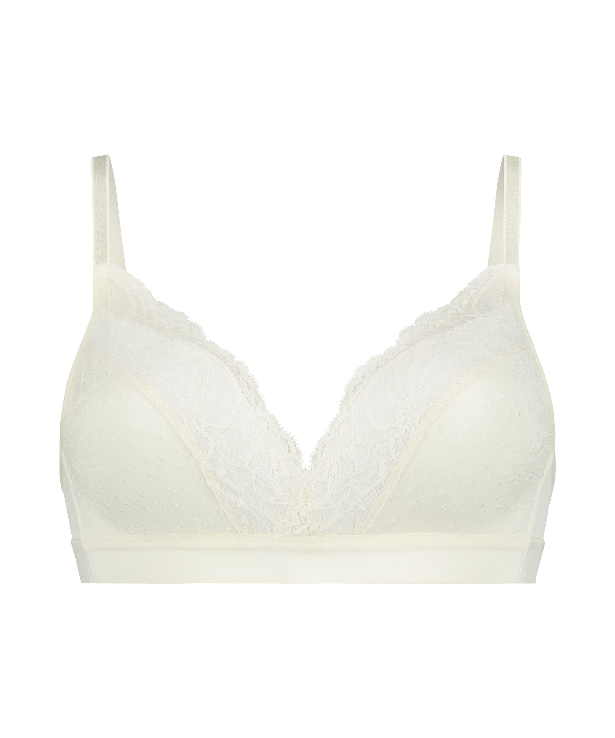 Hunkemöller Push-up BH in Weiß: Vorderseite