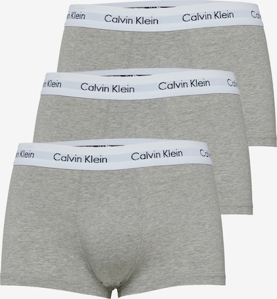 Calvin Klein Underwear Bokserice u tamo siva / siva melange / bijela, Pregled proizvoda
