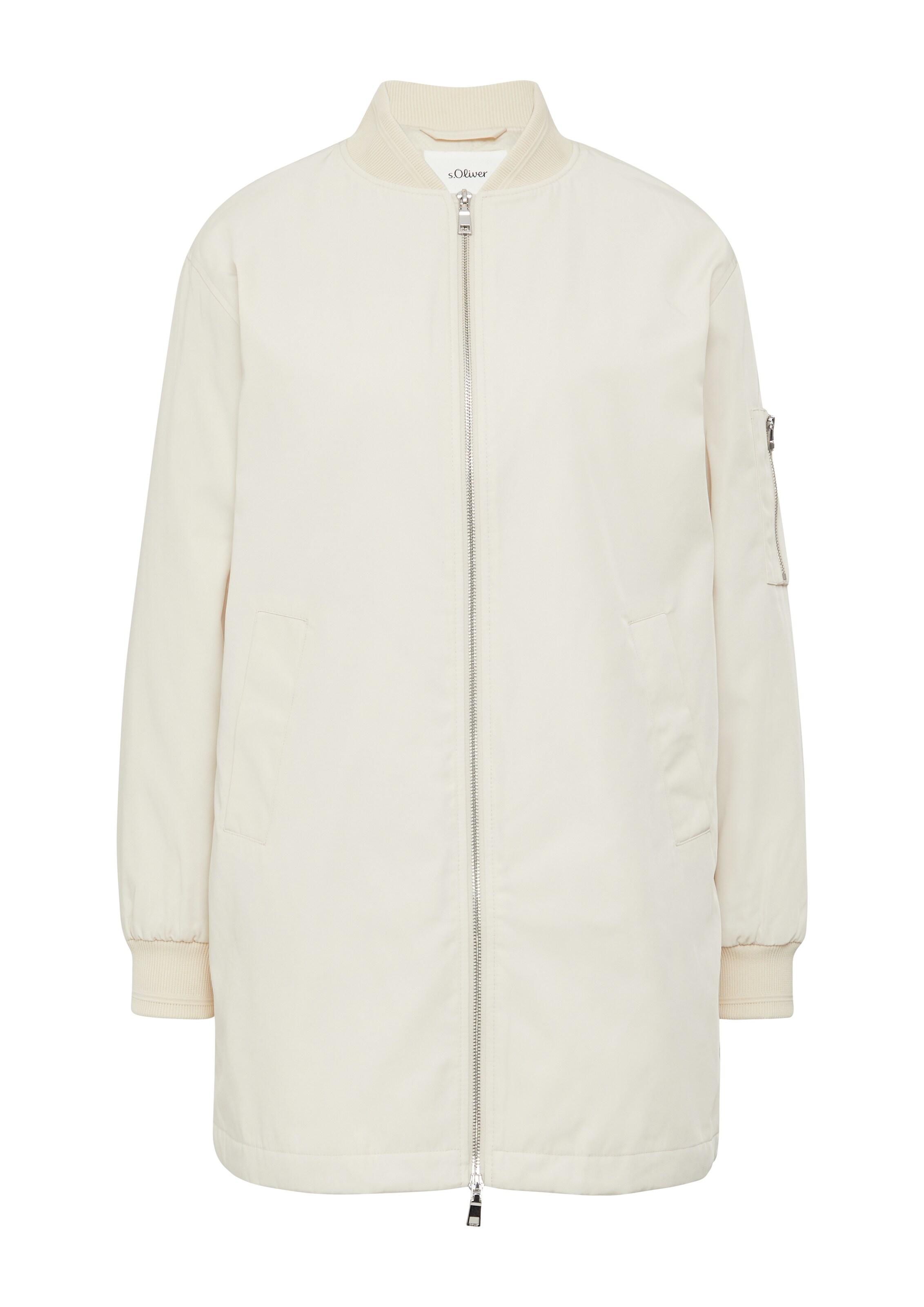 s.Oliver Mantel in Beige: Vorderseite