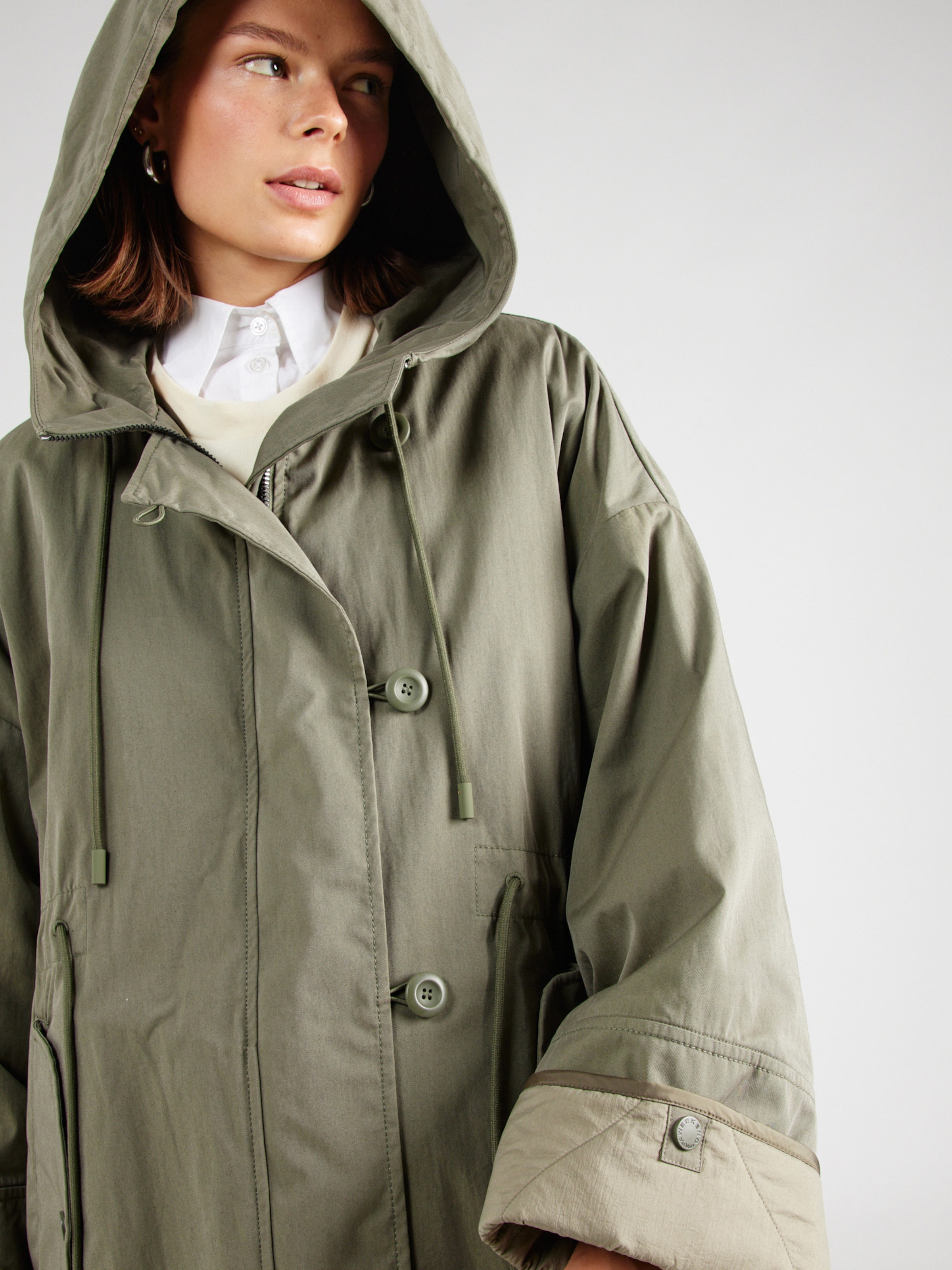 Weekend Max Mara Between Seasons Coat FUMETTO in Olive ABOUT YOU