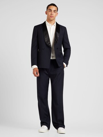 TOPMAN Loosefit Παντελόνι πλισέ σε μπλε