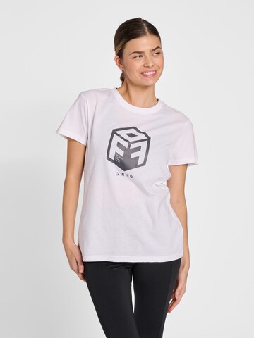 Hummel Funktionsbluse 'Offgrid' i hvid: forside