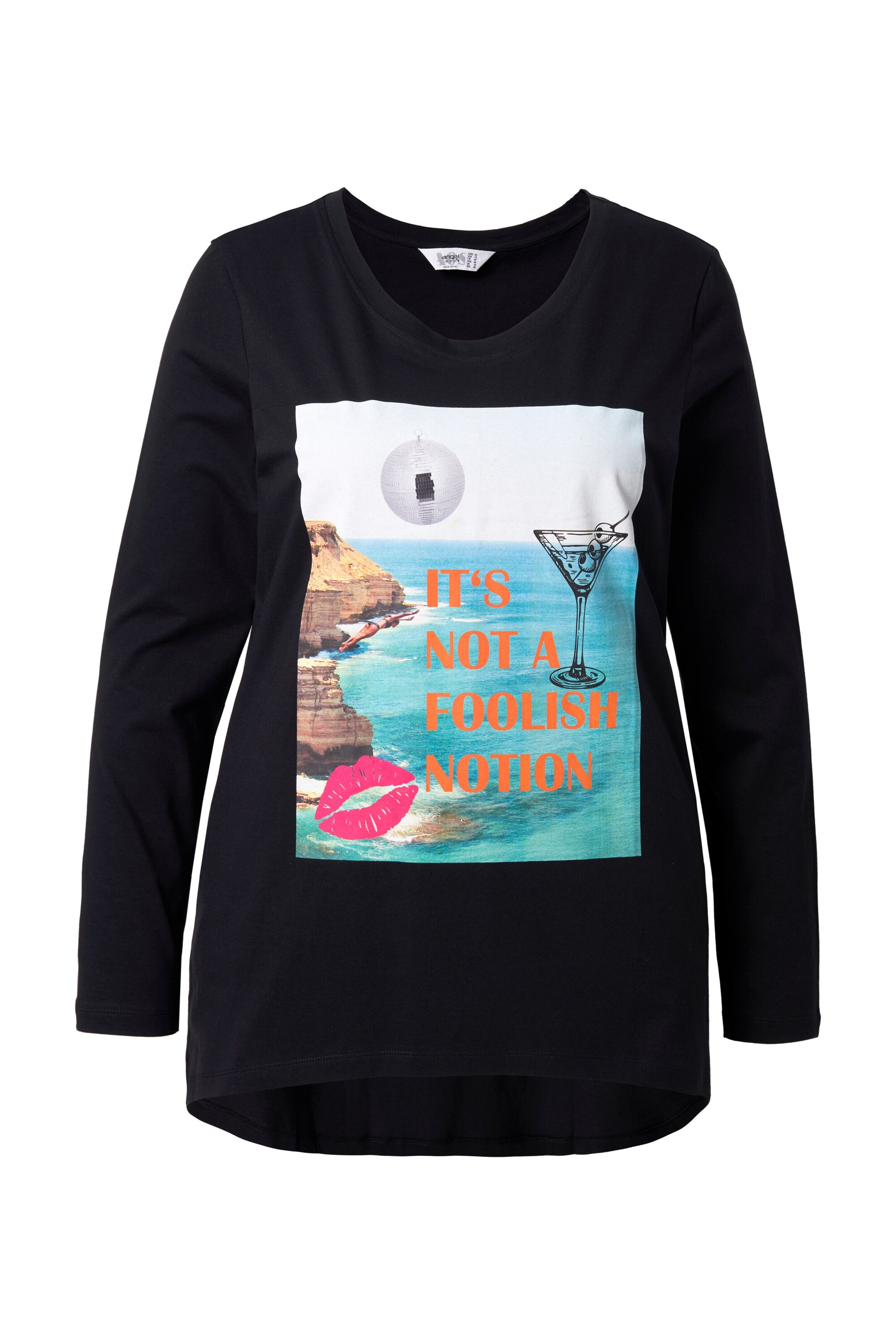 Angel of Style Shirt in Black: front