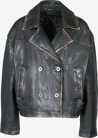 juoda FREAKY NATION Demisezoninė striukė: priekis