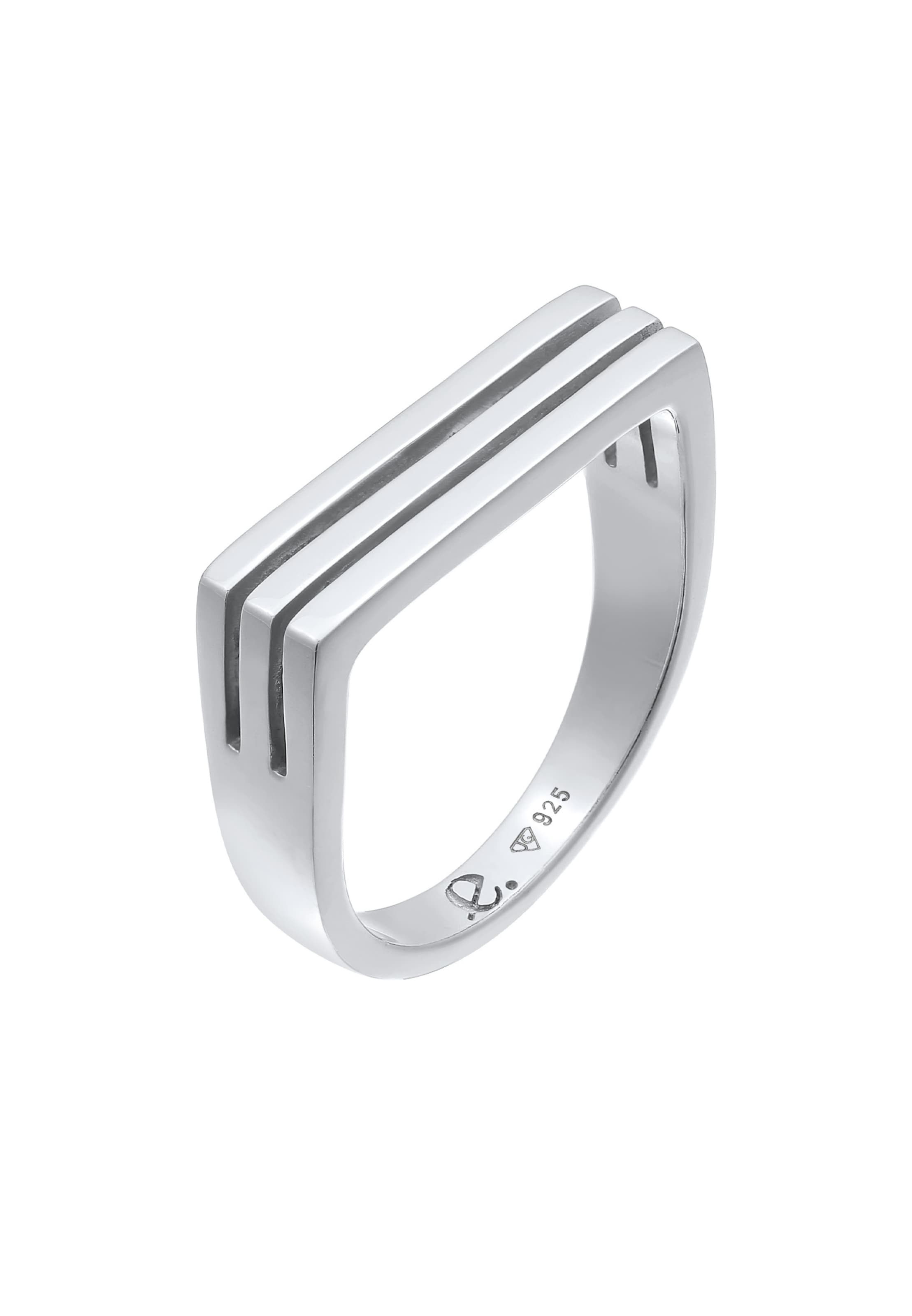 ELLI PREMIUM Ring in Zilver: voorkant