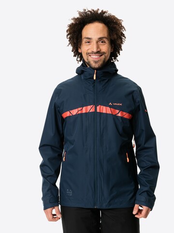 VAUDE Outdoor jacket ' All Year Moab' in Blue: front