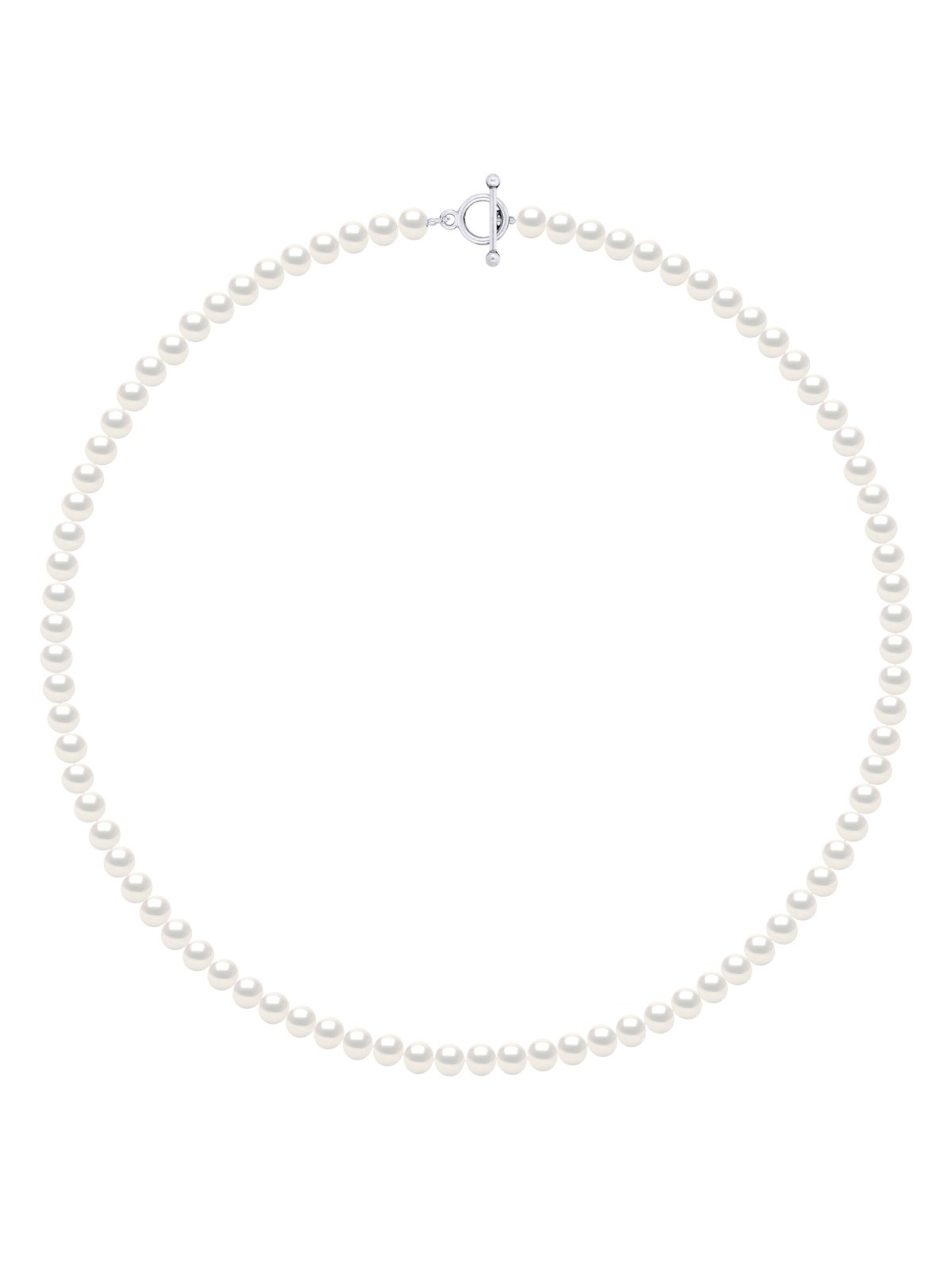 Ateliers Saint Germain Necklace 'HONFLEUR' in 55 cm in natural white, Item view