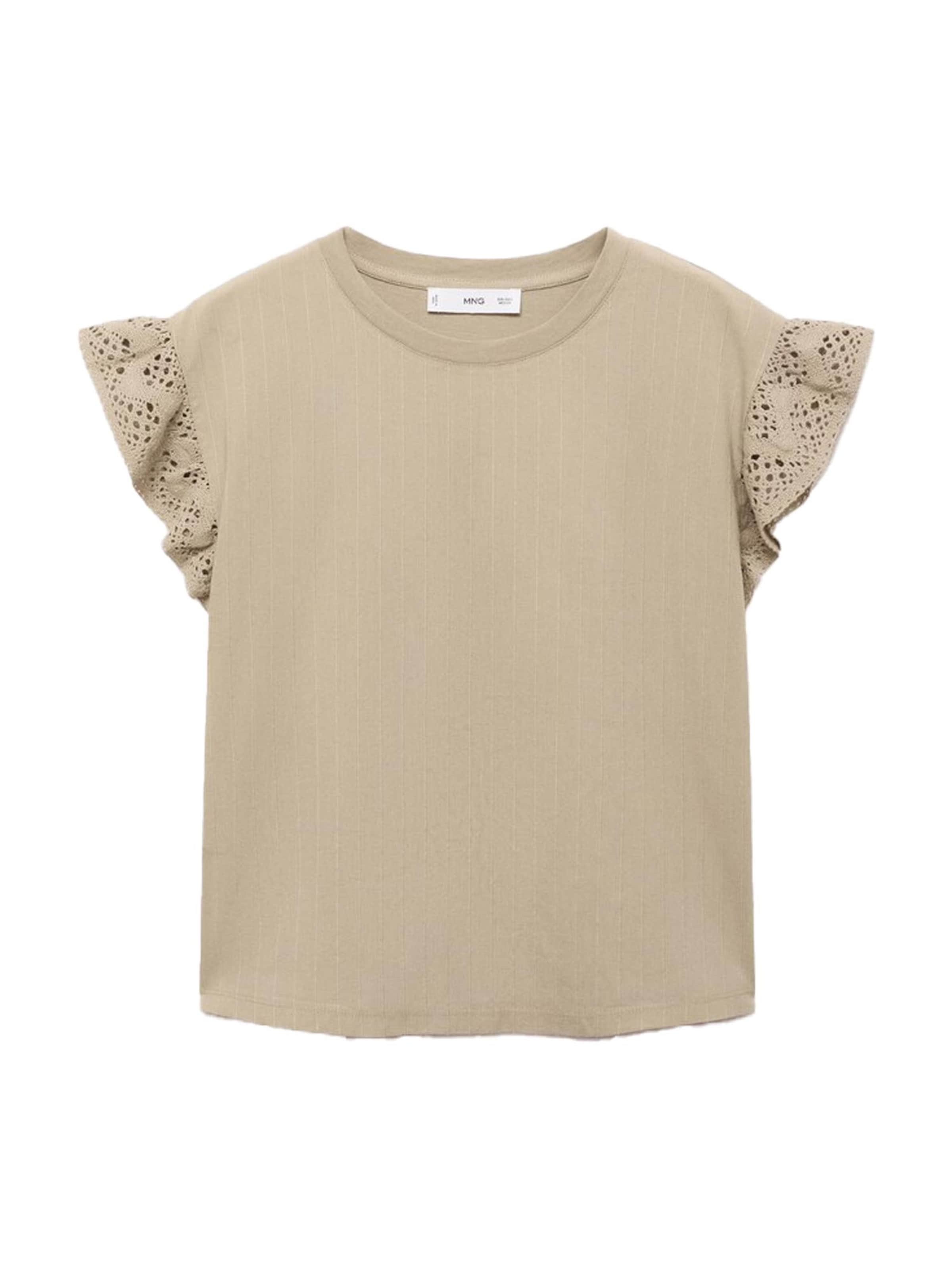 világosbarna MANGO Póló 'VOLI', Termék nézet