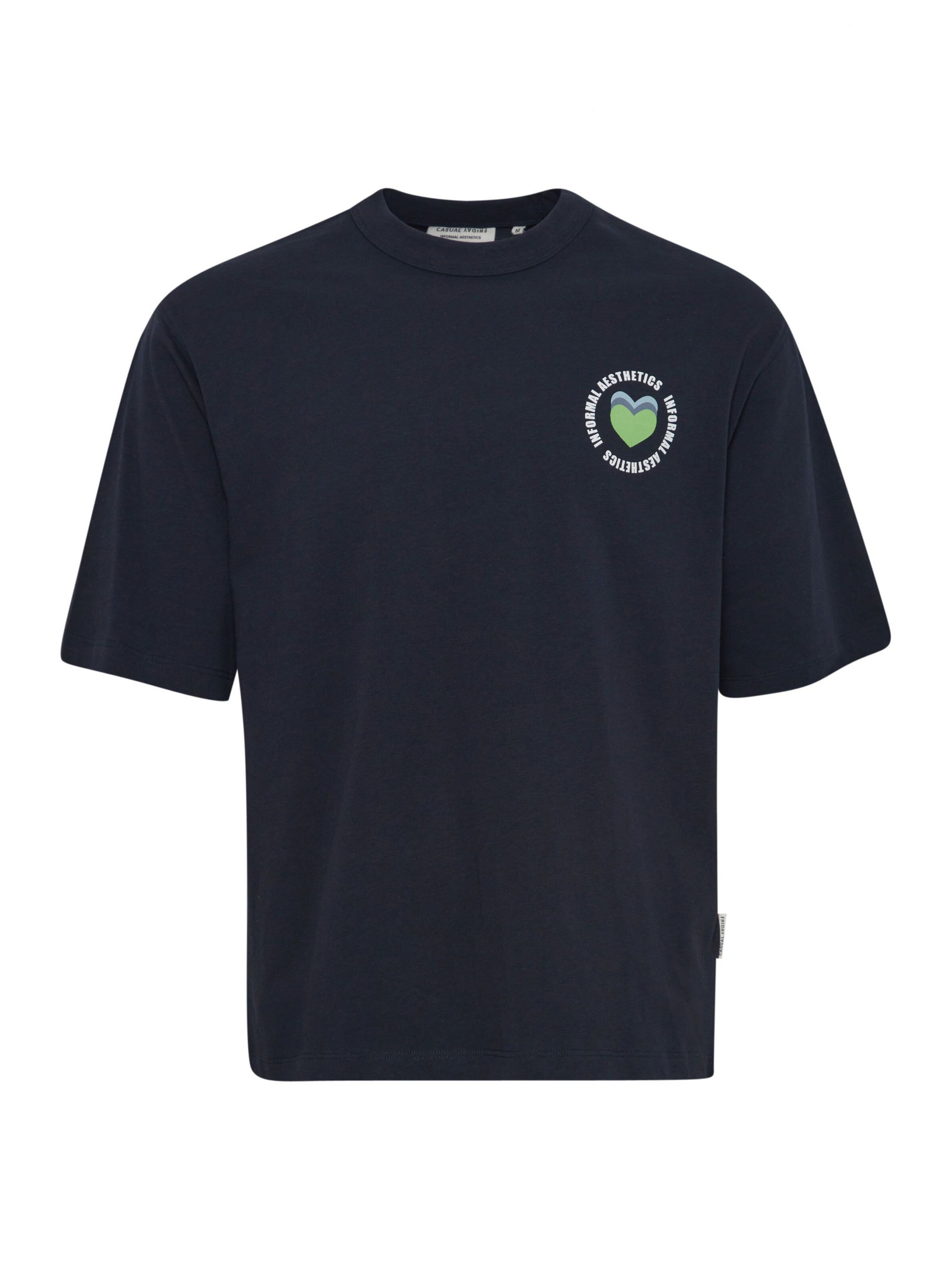 Casual Friday - Camisa ' Tue ' em azul: frente