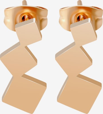 Akzent Earrings 'Petja, langlebig' in Gold: front