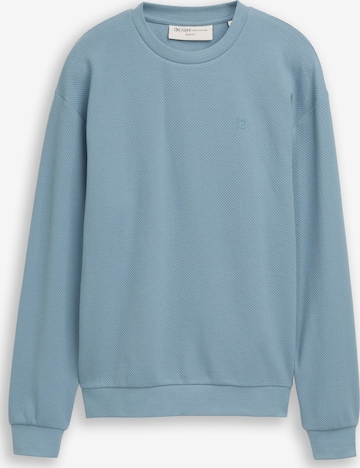 TOM TAILOR DENIM Collegepaita värissä sininen: etupuoli