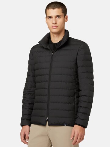 Boggi Milano Between-Season Jacket in Black: front