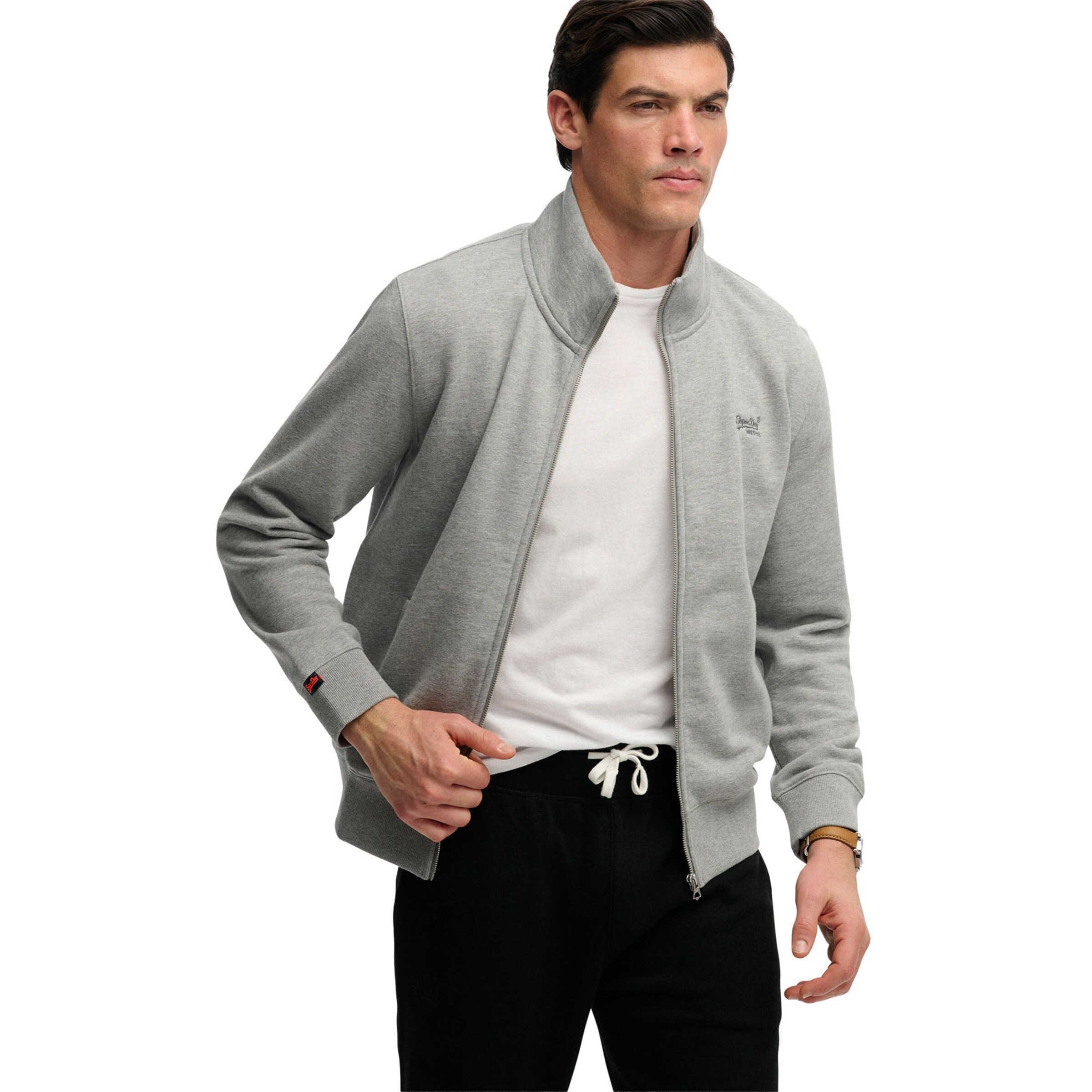 Superdry & Co Sweatjacke in Grau