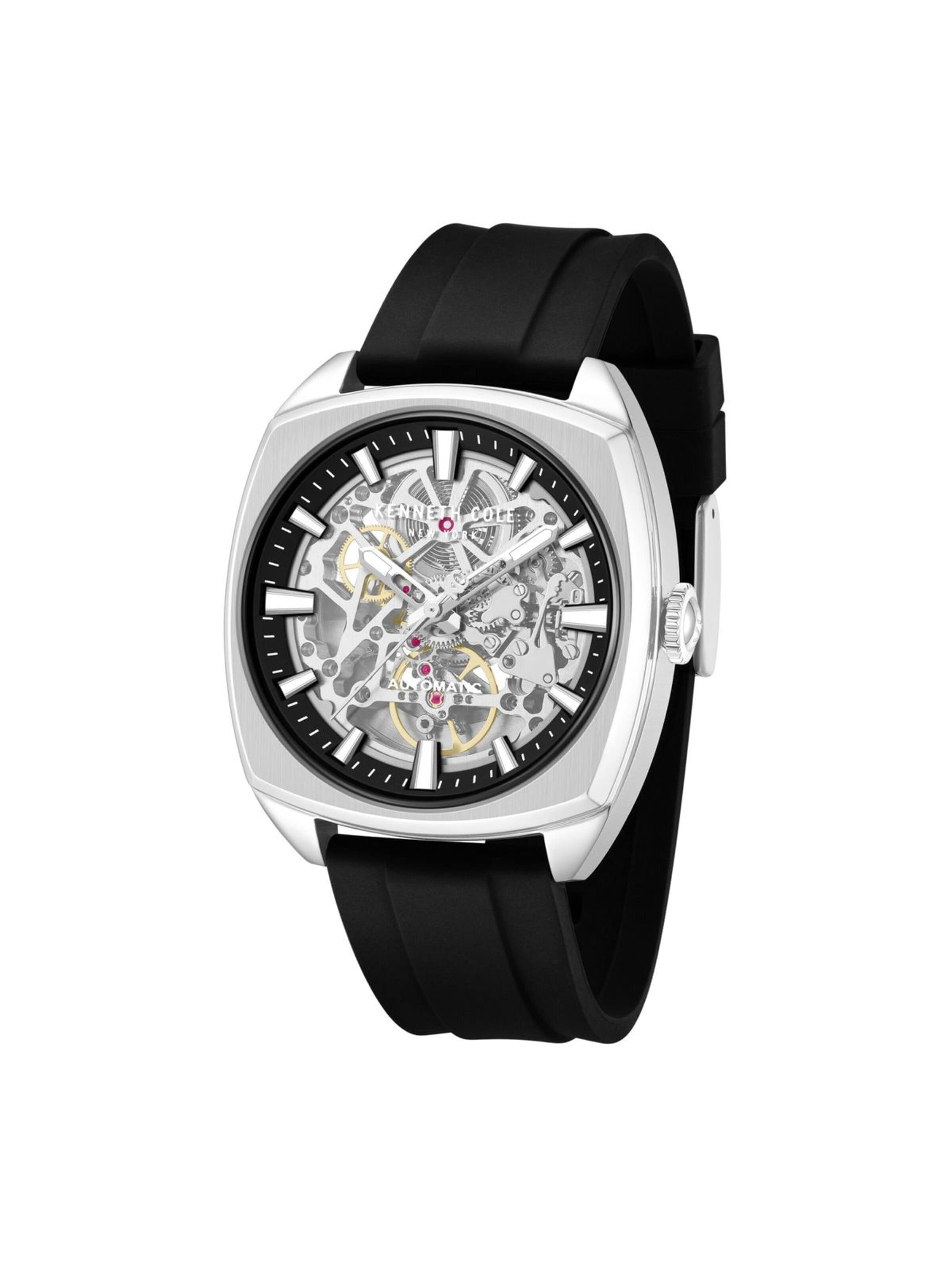 Kenneth Cole Analoog horloge in Zwart: voorkant