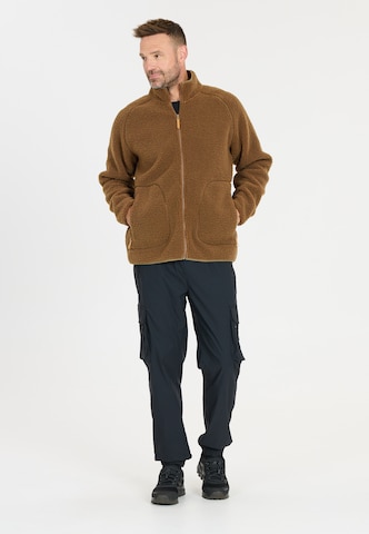 Whistler Funktionele fleece-jas 'Pioneer' in Bruin