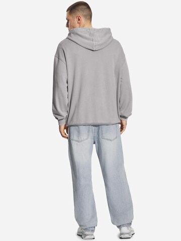 Prosto Sweatshirt 'Big Log Washed' in Grey