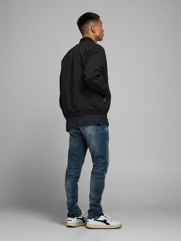 JACK & JONES Regular fit Tussenjas 'Rush' in Zwart