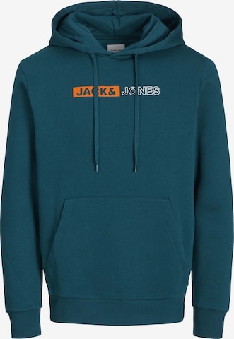 Felpa 'JJECorp' di Jack & Jones Plus in verde: frontale