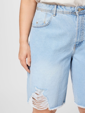 Noisy May Curve Loose fit Jeans in Blue