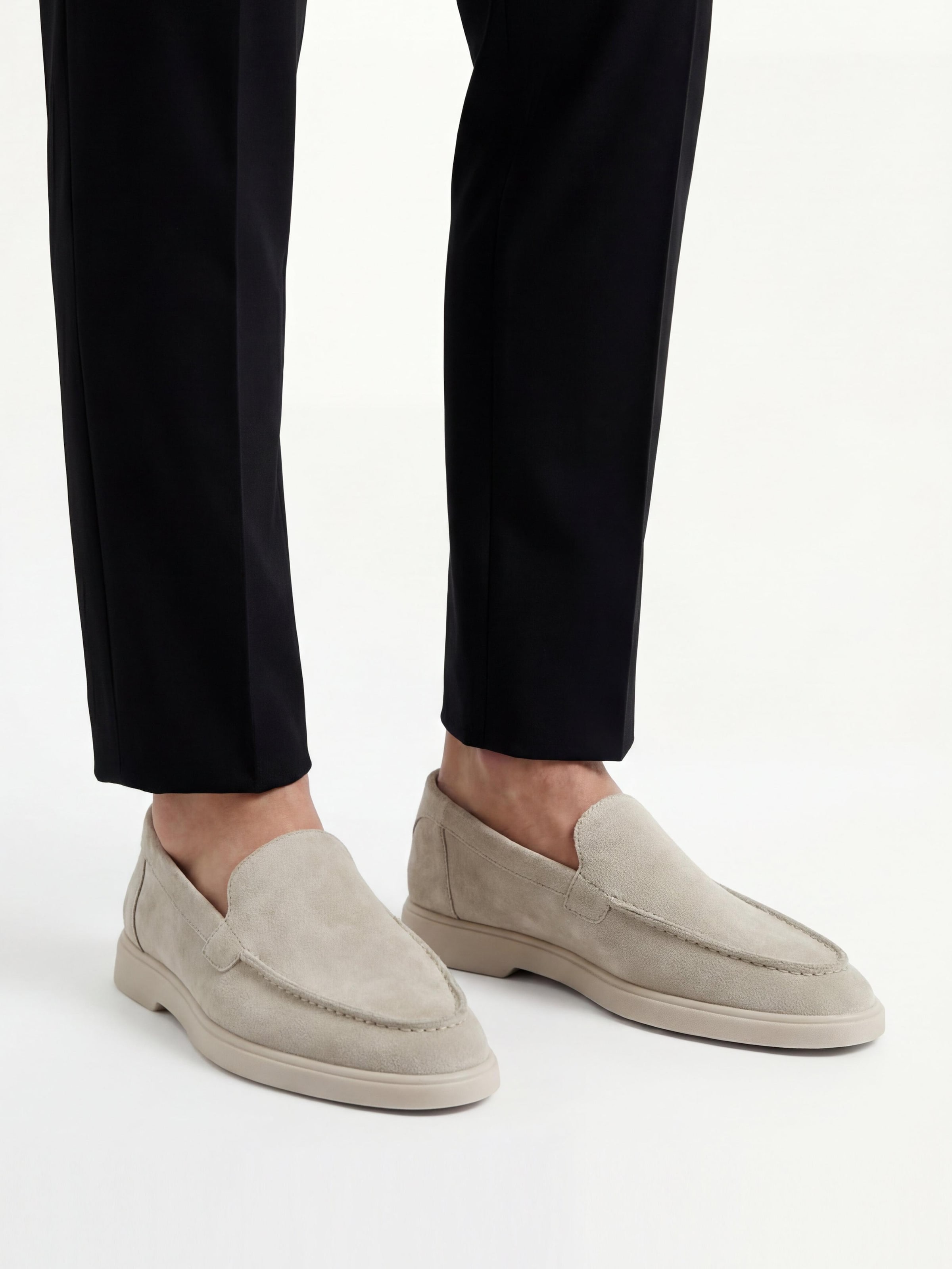 Chaussure basse 'Adore Classic Loafer' Dutch'D en beige : devant