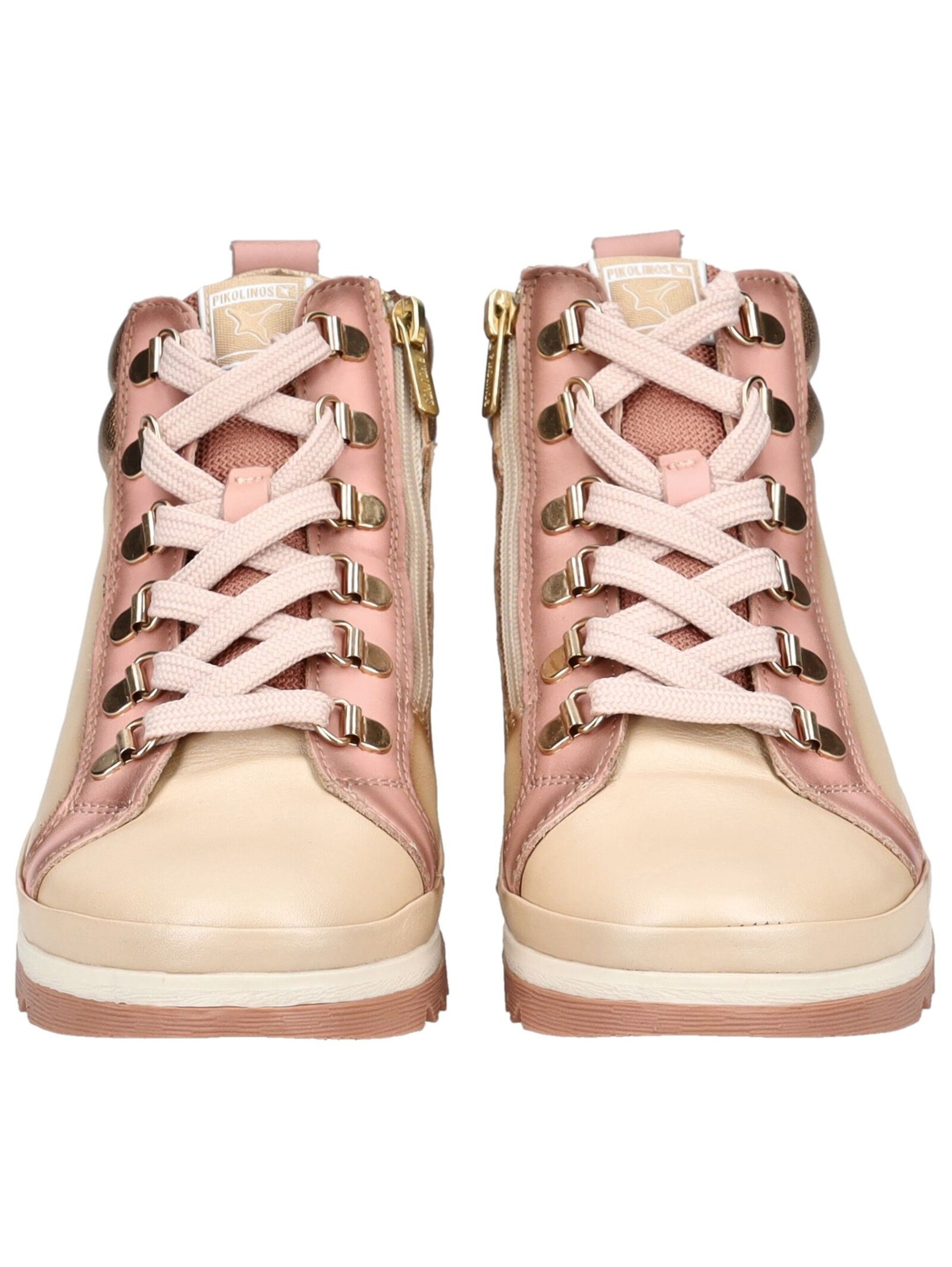 PIKOLINOS Schnürstiefelette in Beige