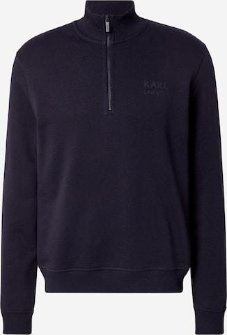 zils Karl Lagerfeld Sportisks džemperis: no priekšpuses