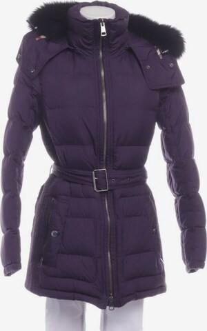 BURBERRY Jacket & Coat in M in Purple: front