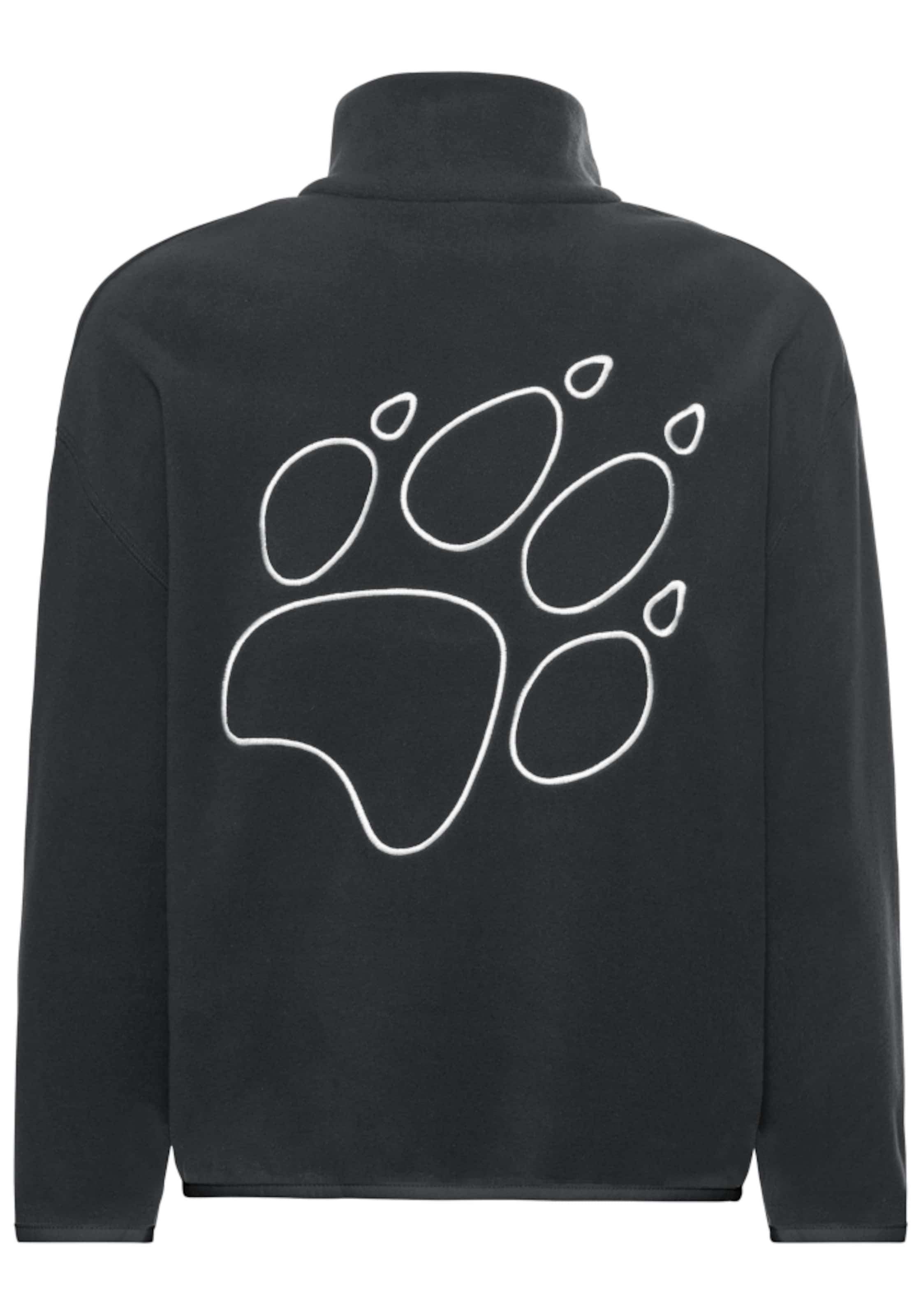 JACK WOLFSKIN Athletic Sweater in Black