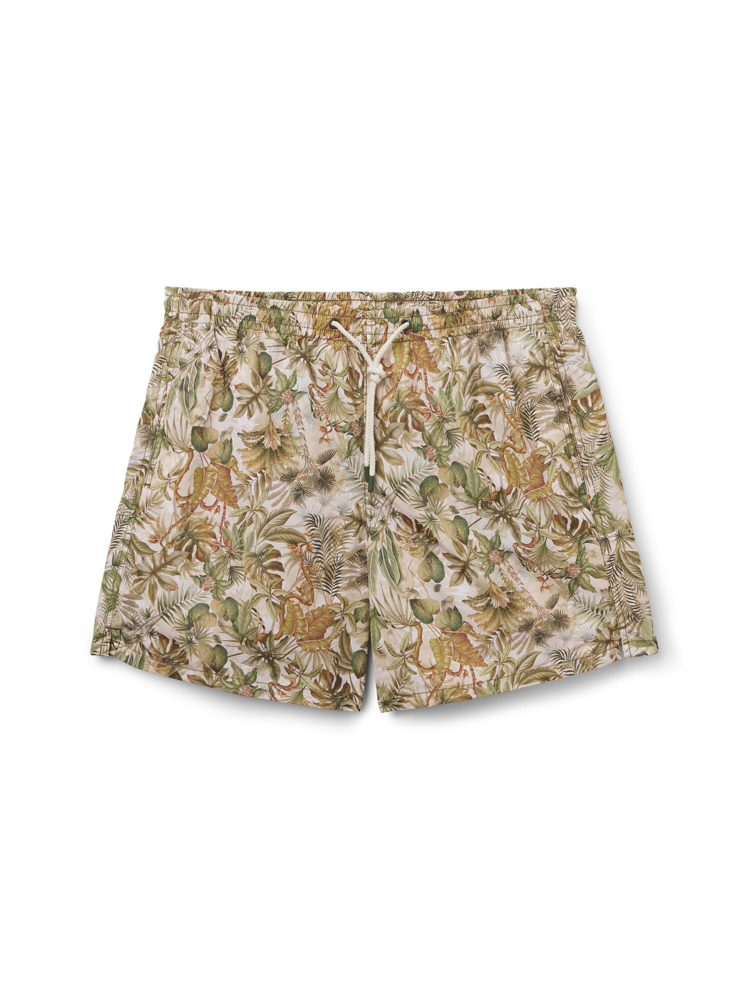 CALZEDONIA Regular Swim Trunks 'Formentera' in Green: front