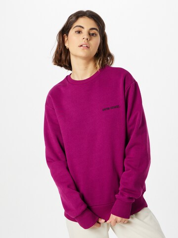 9N1M SENSE Sweatshirt in Lila: predná strana