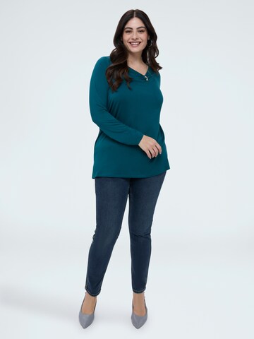 Haut Fiorella Rubino en bleu