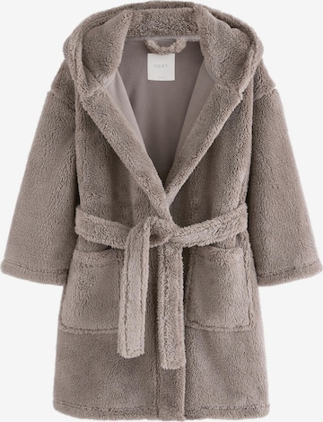 Peignoir Next en marron : devant