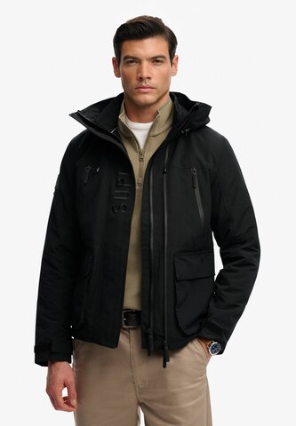 Superdry & Co Winter Parka in Black