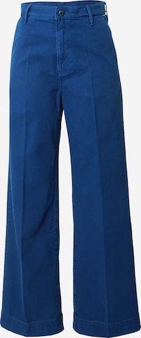 G-Star RAW Wide leg Jeans 'Deck 2.0' in Blauw: voorkant