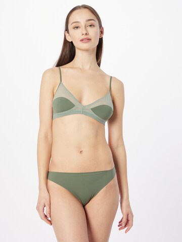 WEEKDAY Triangel BH 'Jen' in Groen