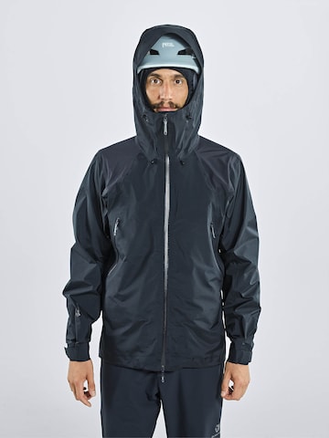 BLACKYAK Performance Jacket 'Risum' in Black: front