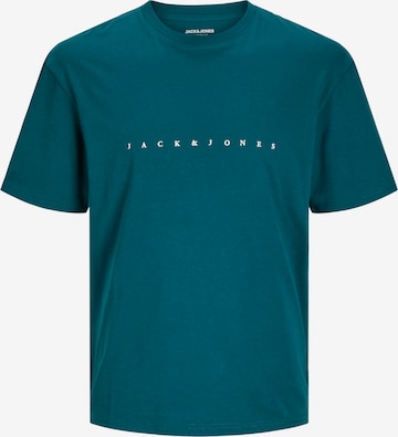 JACK & JONES T-Shirt 'STAR' in Grün: predná strana