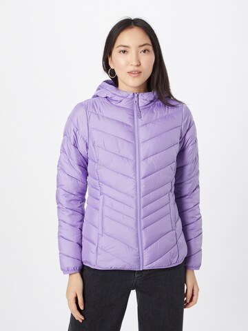 TOM TAILOR DENIM Between-Season Jacket in Purple: front