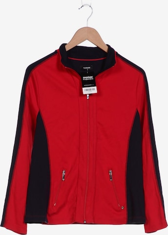 Walbusch Sweatshirt & Zip-Up Hoodie in L in Red: front