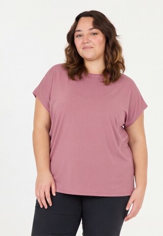 Q by Endurance Performance shirt 'Jenirei' in Pink: front