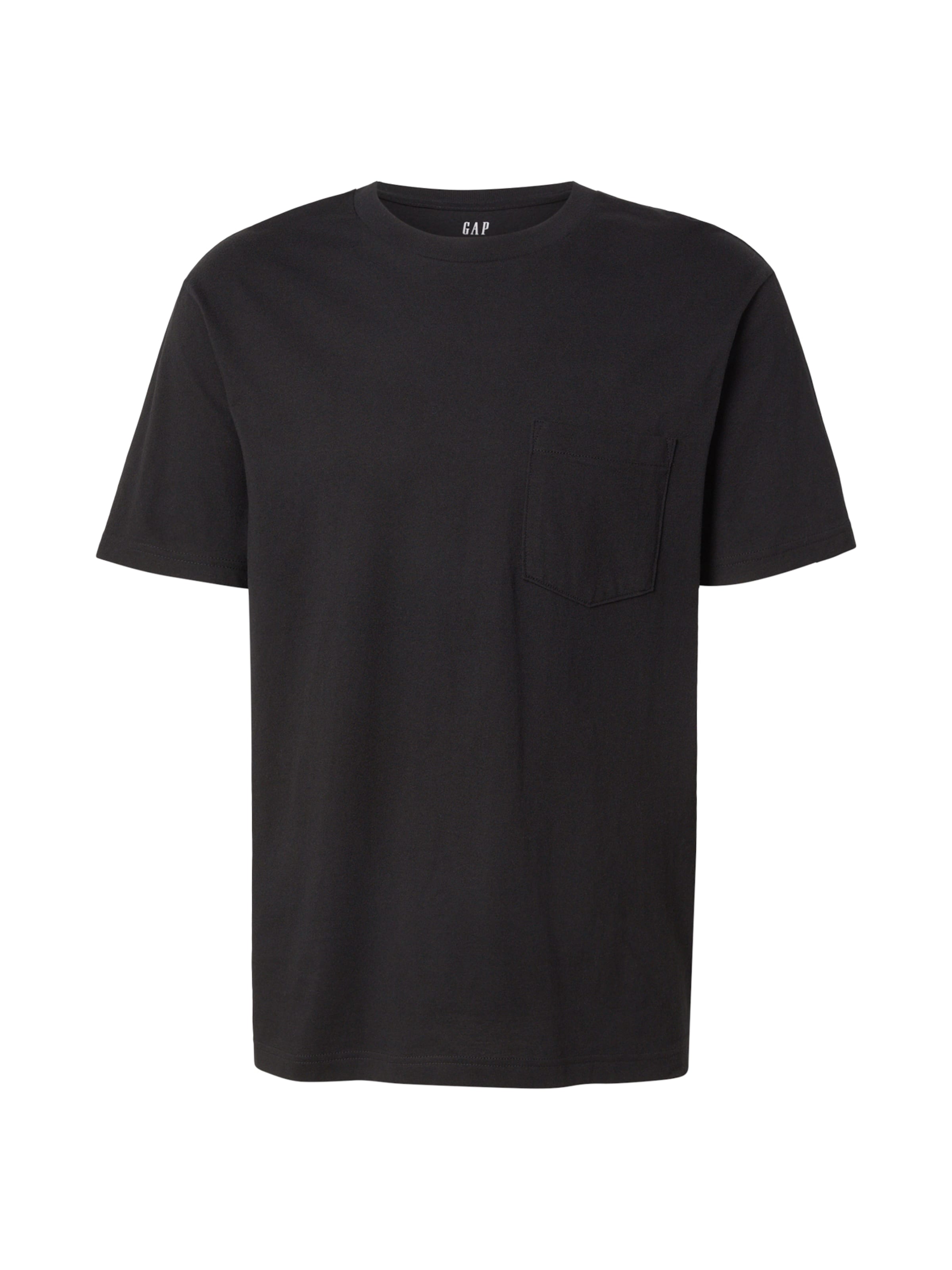GAP T-Shirt in Schwarz: Vorderseite