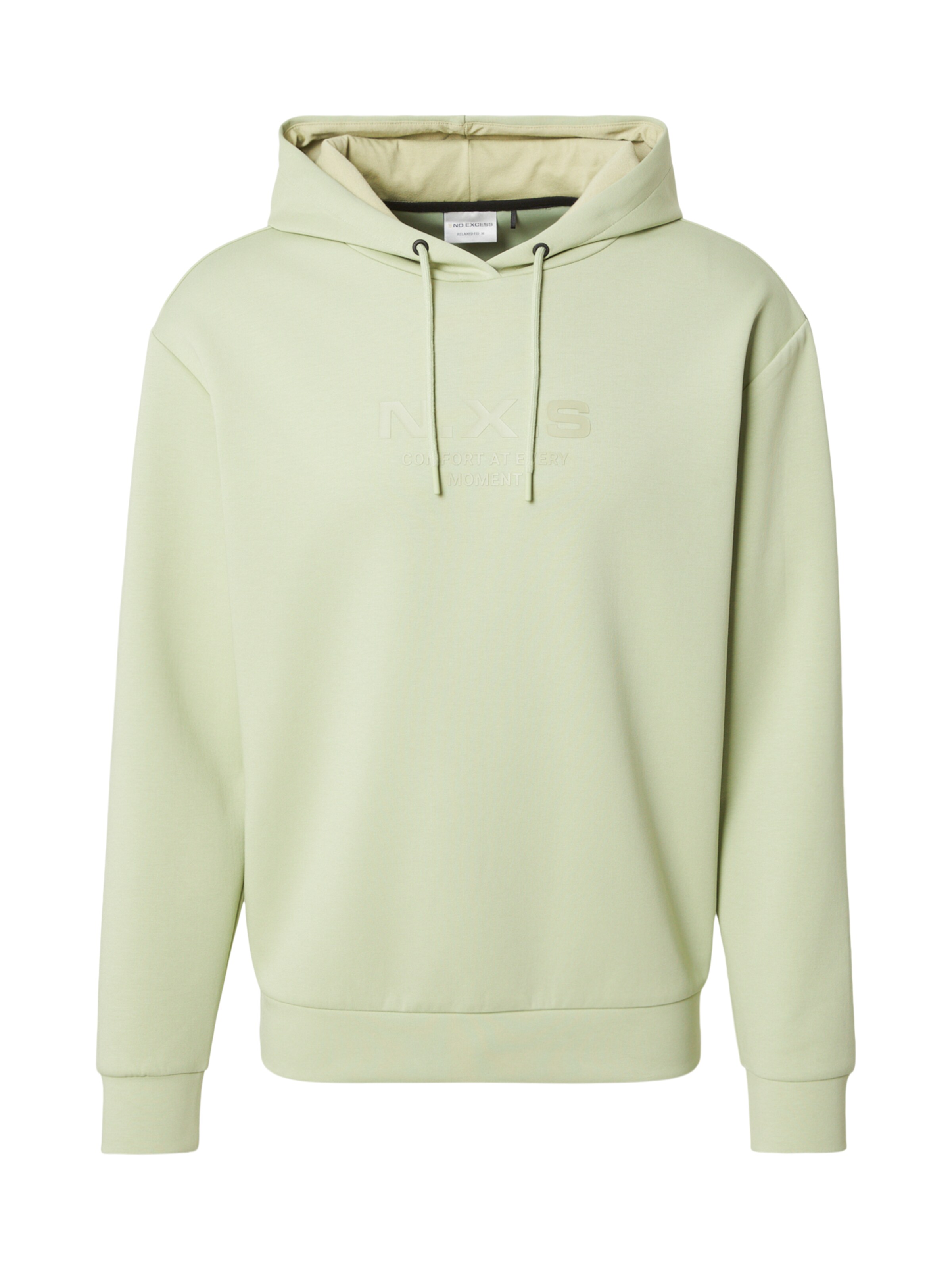 No Excess Sweatshirt in Groen: voorkant