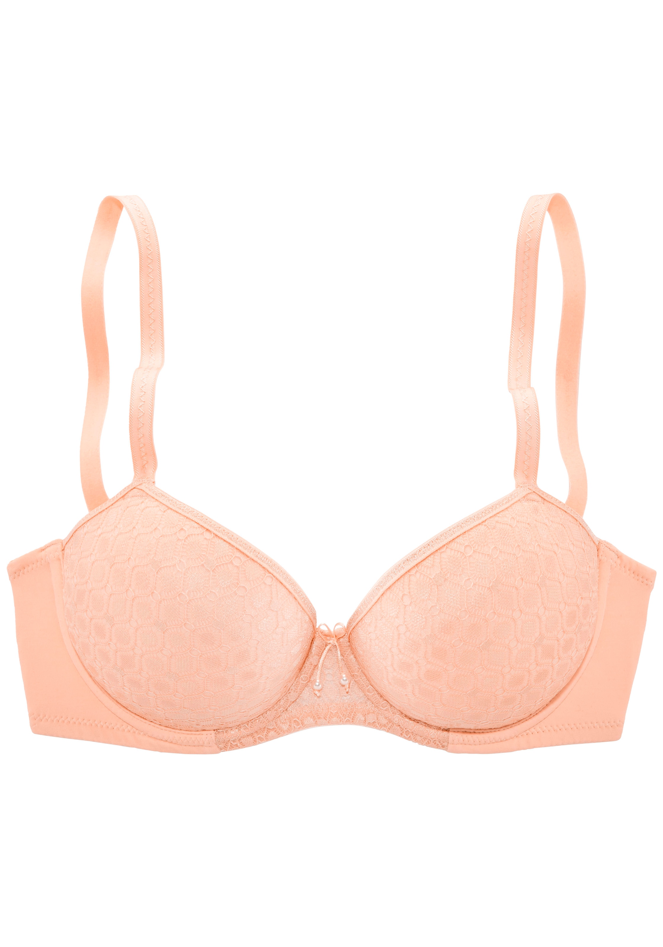 oranžinė LASCANA Plati Liemenėlė: priekis