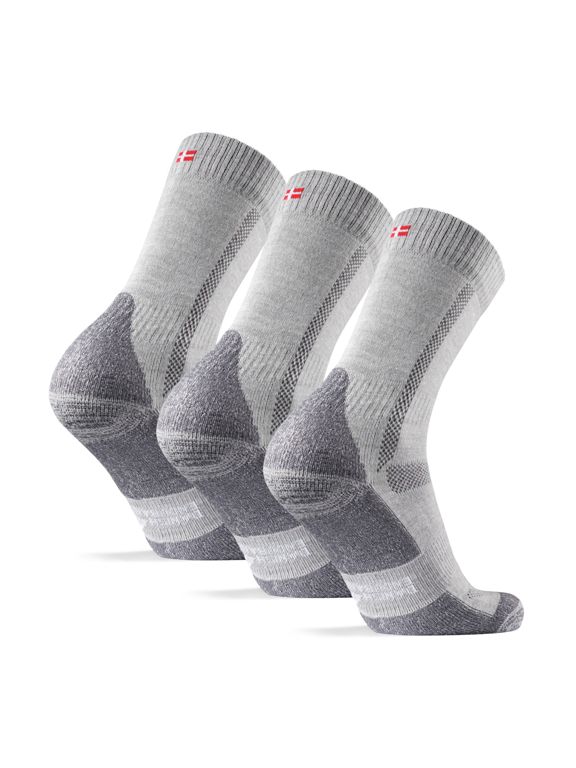 Chaussettes de sport 'Hiking Classic' DANISH ENDURANCE en gris
