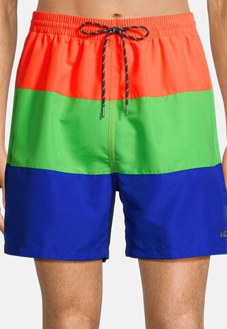 BECO the world of aquasports Badeshorts 'Coastline – Colour Block' in Blau