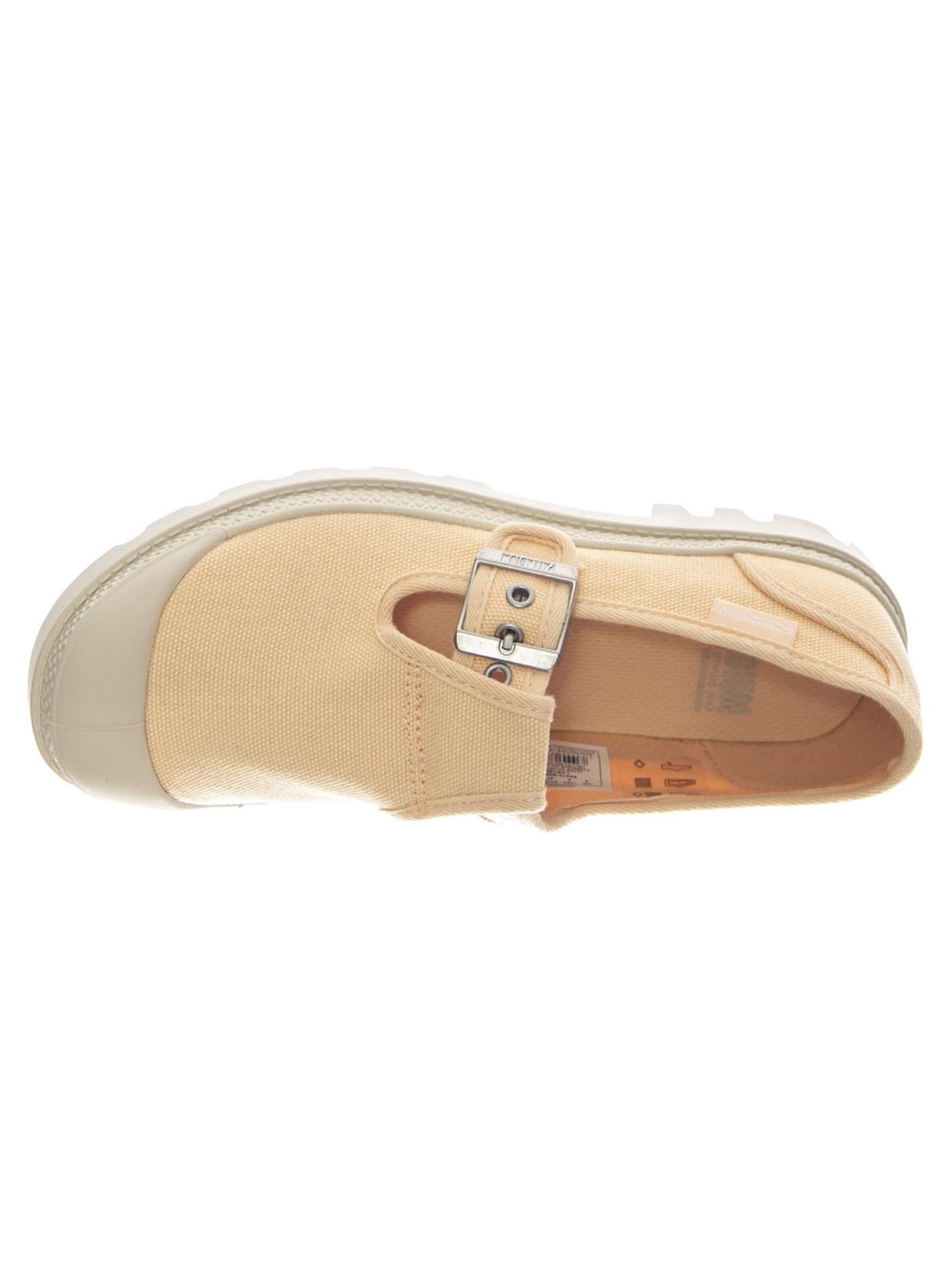 Palladium Sportslig snøresko 'Pampa M-Jane Washed Peaskin' i orange