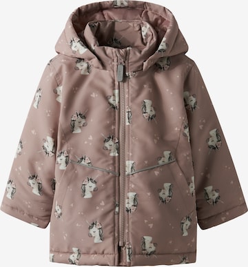 Giacca di mezza stagione 'NMFMaxi' di NAME IT in rosa: frontale