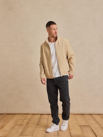 DAN FOX APPAREL Between-Season Jacket 'Gianluca' in Beige