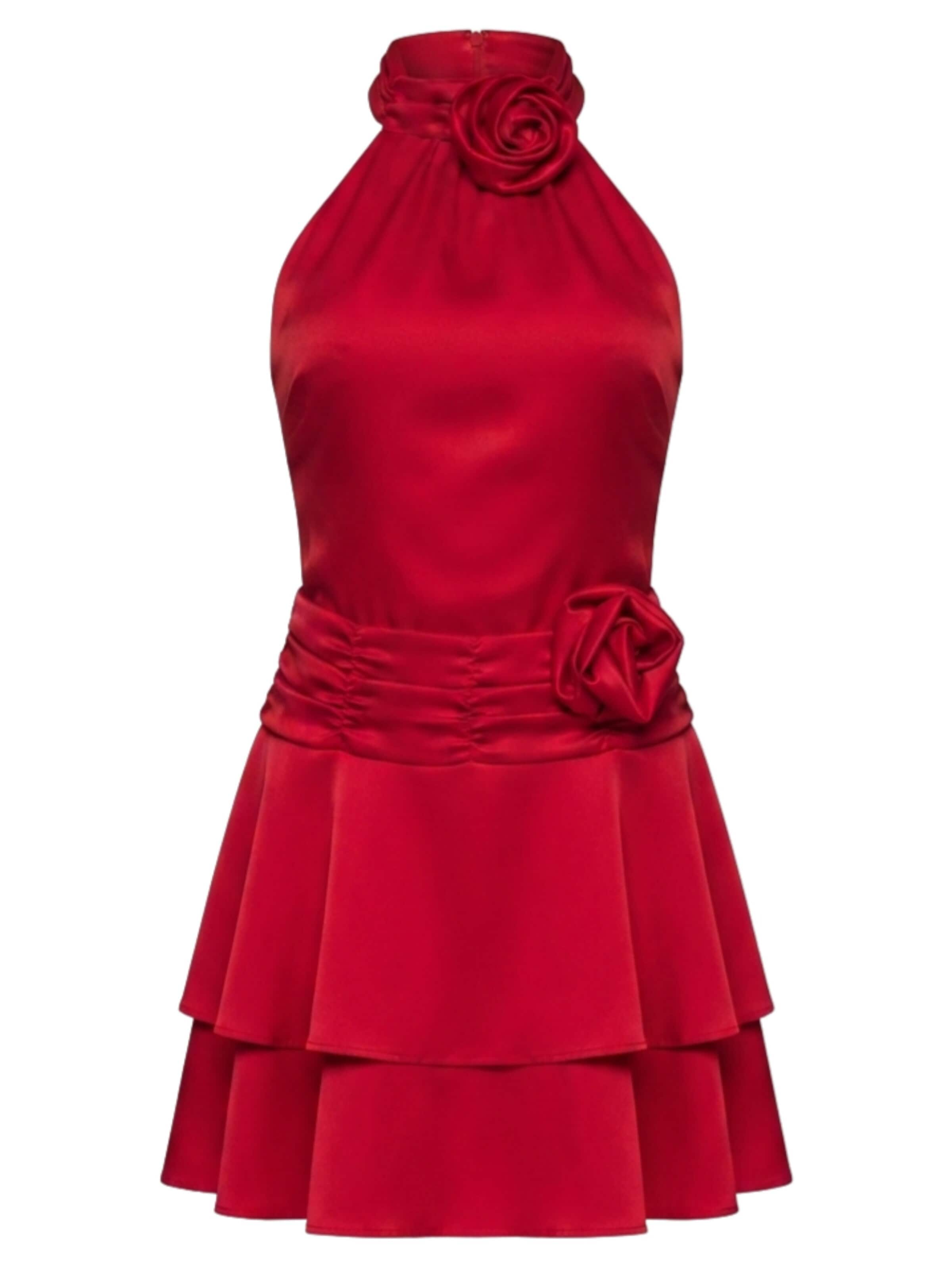 Ombre Evening dress in Red: front